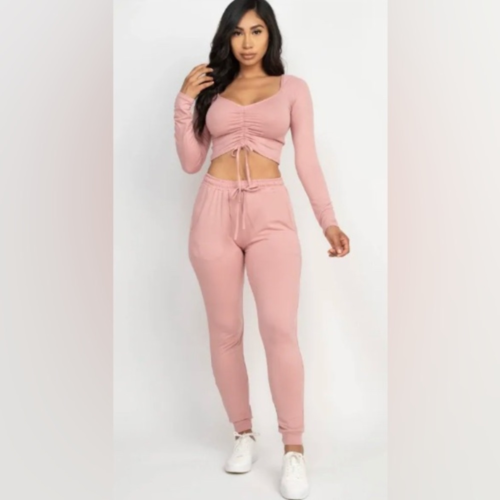 Women's Pink Jumpsuit
